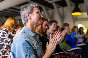 Congres Werkgeluk in actie applaus