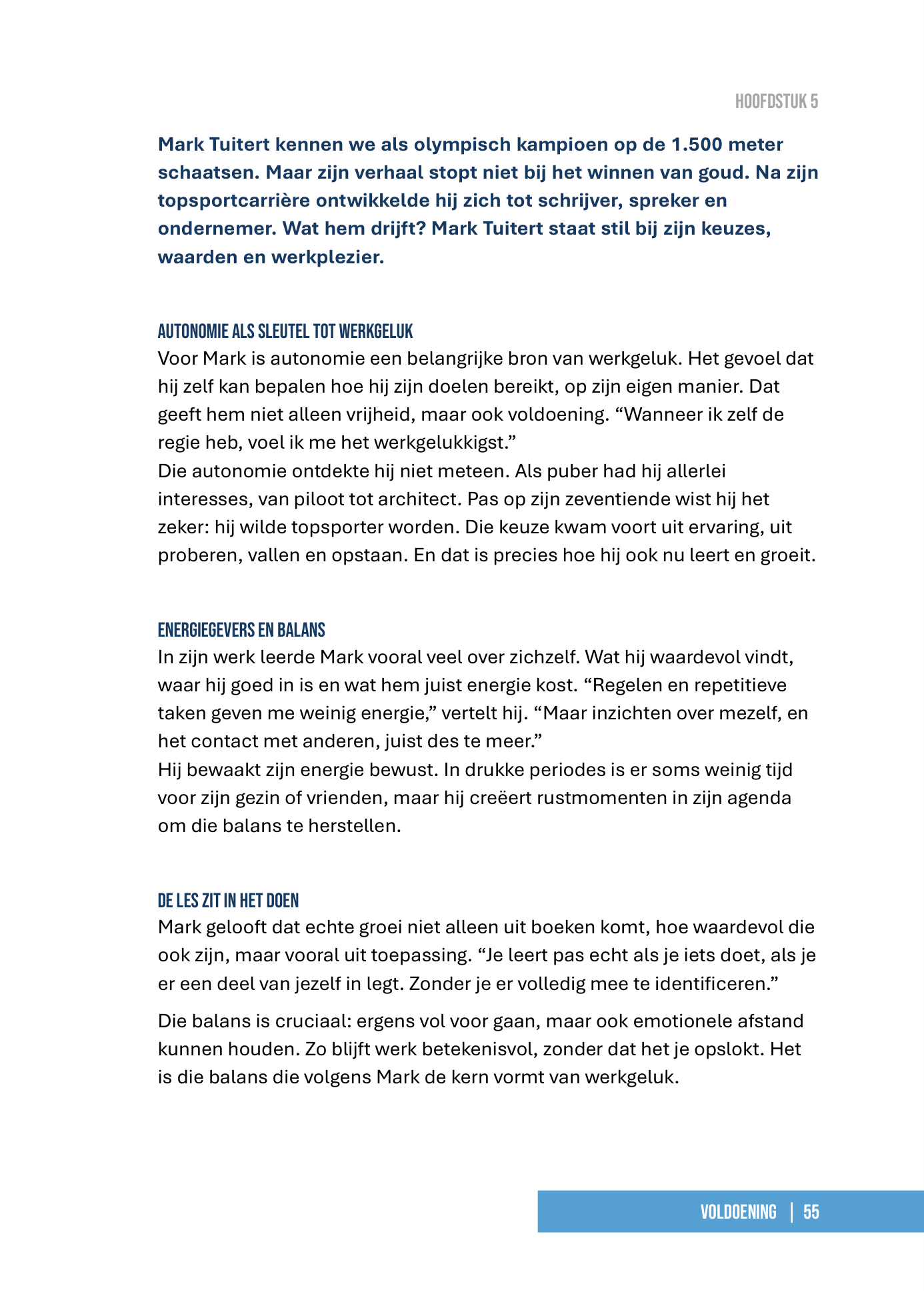 Praktijkboek Werkgeluk pagina 55