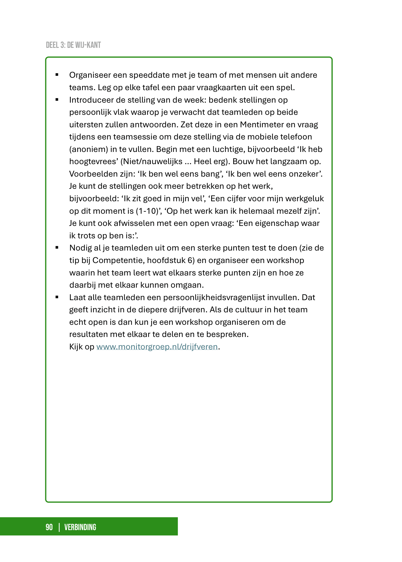 Praktijkboek Werkgeluk pagina 90